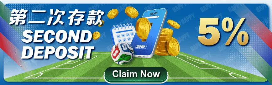 Second Deposit (Min RM10)