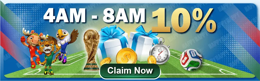 10% Bonus (4AM–8AM)